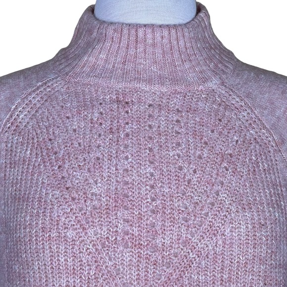 Lauren Conrad Pink Soft Wool Blend Sweater Medium NWT - Picture 2 of 16